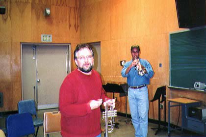 Pat Harbison with Jack Cassidy on Stand-by